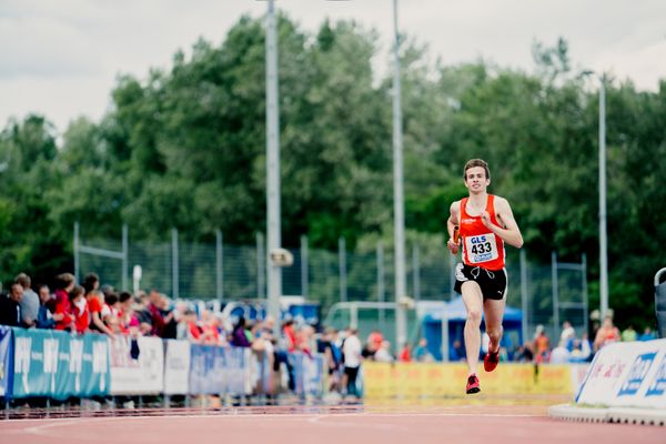 Marco Sietmann (LG Brillux Muenster) am 29.05.2022 waehrend der Deutschen Meisterschaften Langstaffel im Otto-Schott-Sportzentrum in Mainz